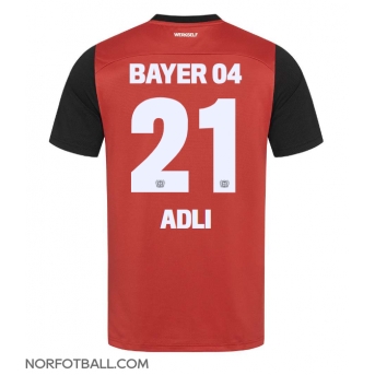 Billige Fotballdrakt Bayer Leverkusen Amine Adli #21 Replika Hjemmedrakt 2024-25 Kortermet